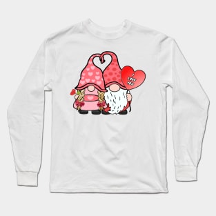 Gnome Couple Long Sleeve T-Shirt